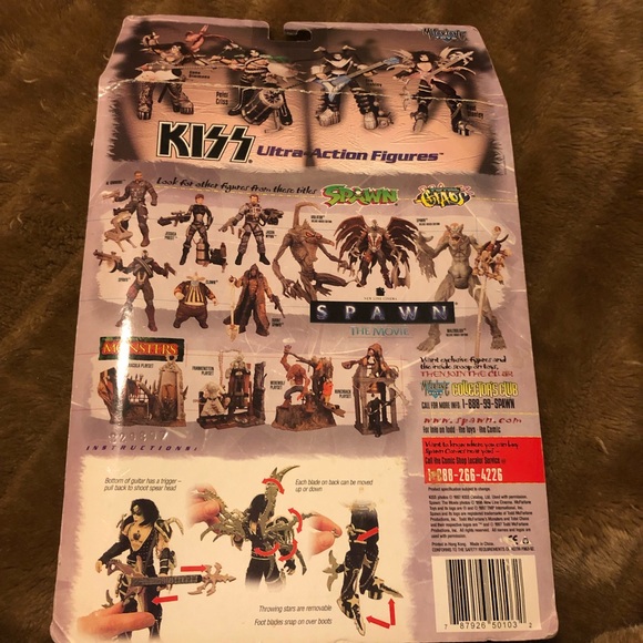Paul Stanley 1997 Kiss action figure. - Picture 2 of 2